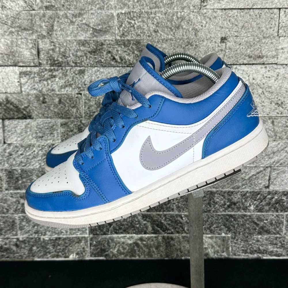 Jordan 1 Low True Blue/Cement M8.5/W10